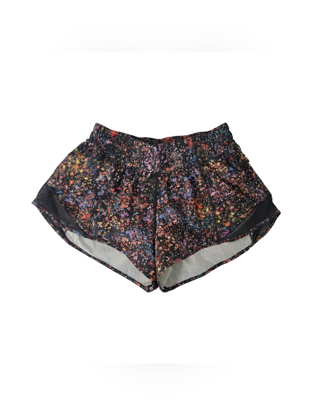 Lululemon Hotty Hot Short Flowerescent Black (W7APMR)